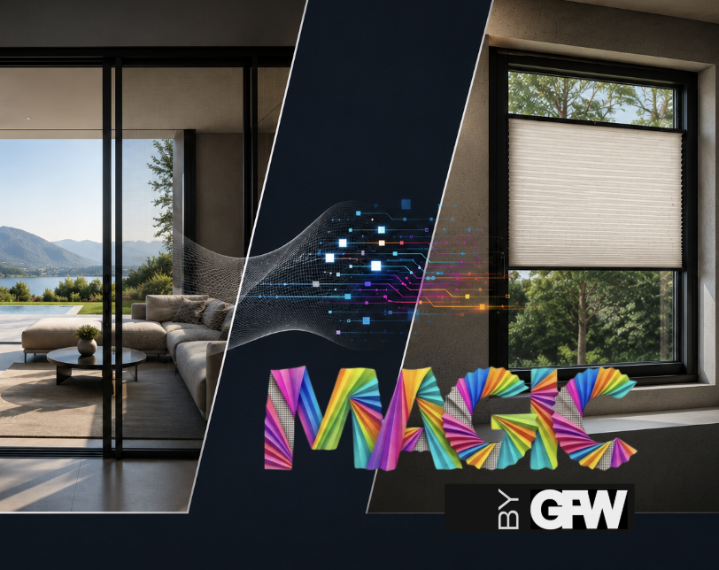 MAGIC by GFW — Insektenschutz und Plissee-Verschattung
